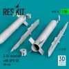 RESKIT RS35-0014 S-24 missiles with APU-68 (4 pcs) (Mi-24) (3D Printed) (1/35)